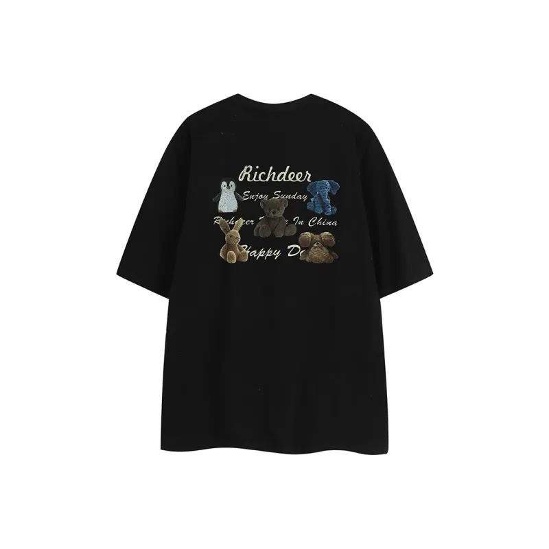 RICHDEER Set in Shoulder Top Unisex-2
