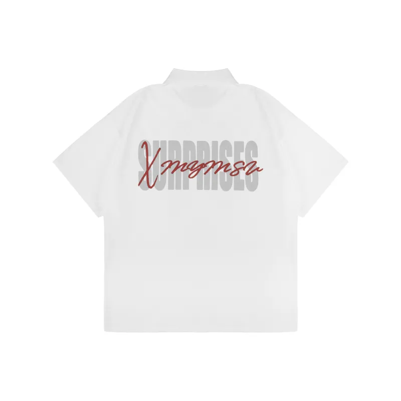 XINYINSU 24SS Polo Shirt Unisex White-0