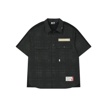 Maison Mihara Yasuhiro X FILA Shirts Men Jet Black