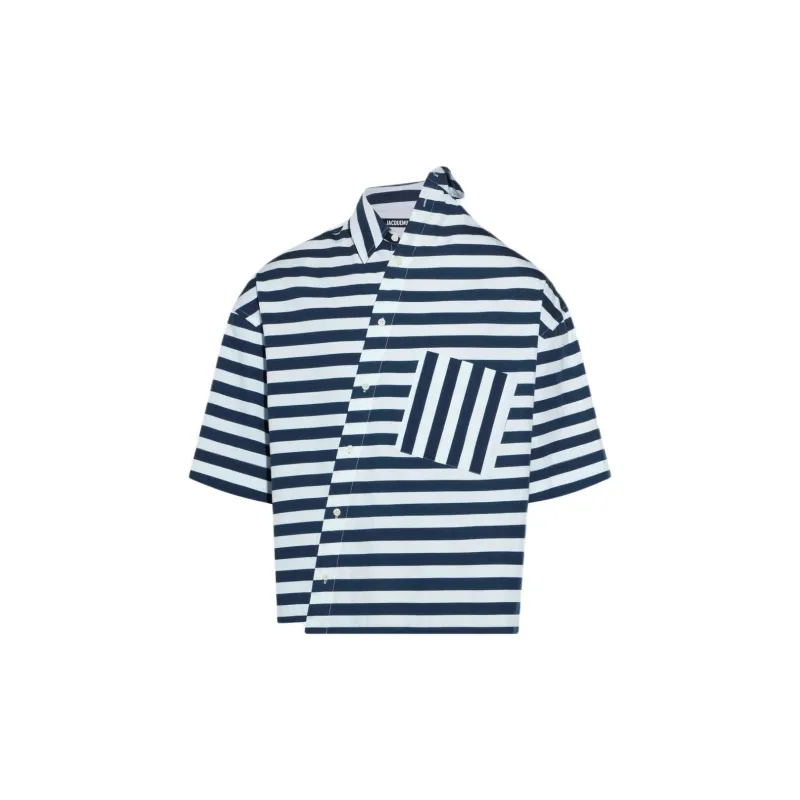 Jacquemus La Chemise Pablo Manches Courtes-0