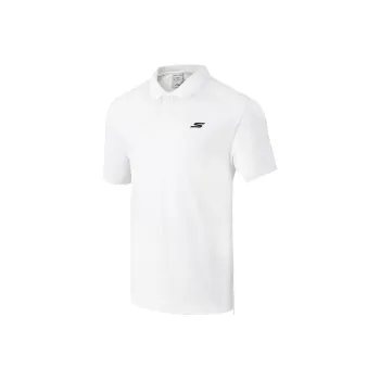 Skechers Polo Shirt Men's Bright White