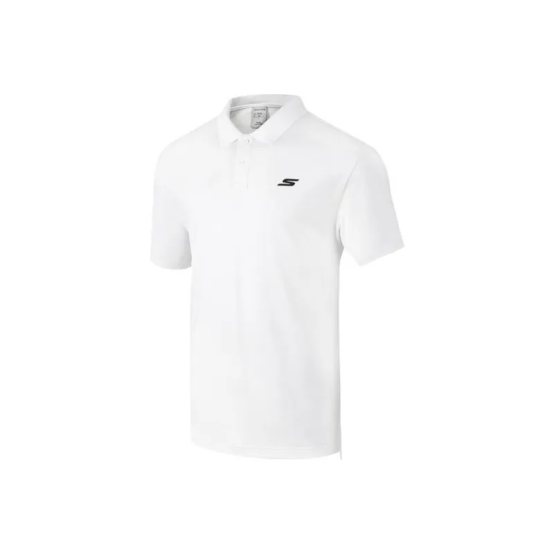Skechers Polo Shirt Men's Bright White-0