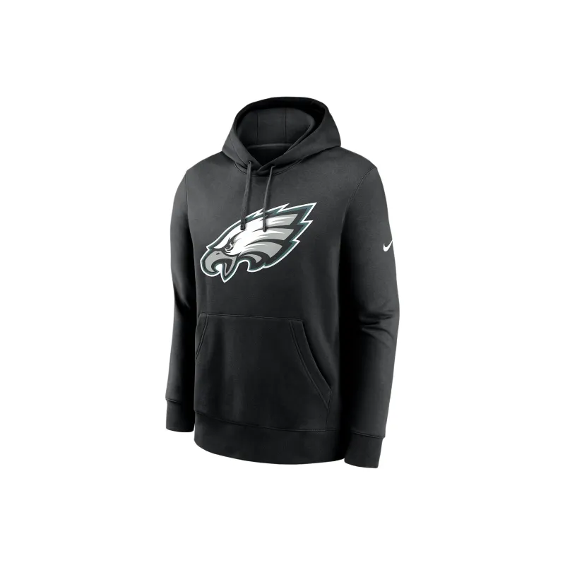 Nike Philadelphia Eagles Club Logo Men's Nike Nfl Pullover Hoodie-0