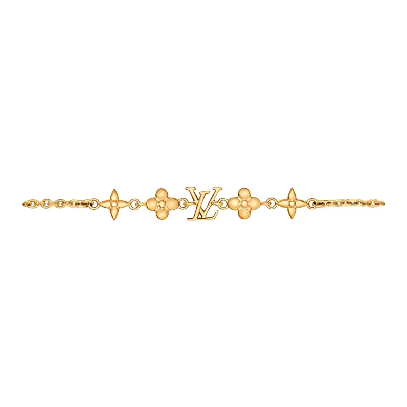 LOUIS VUITTON Metal Bracelets Women's Gold-2