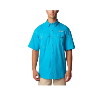 Columbia PFG Low Drag Offshore Shirt Men's Sea Blue