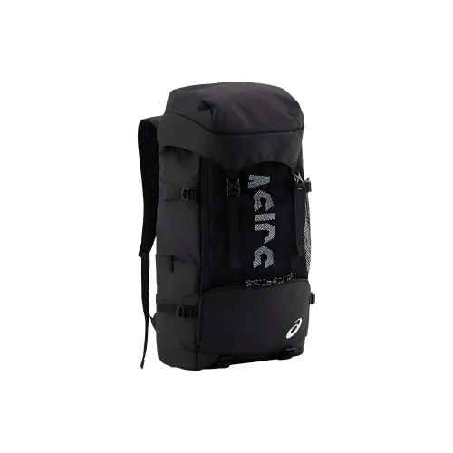 Asics Polyester Backpack Unisex Black
