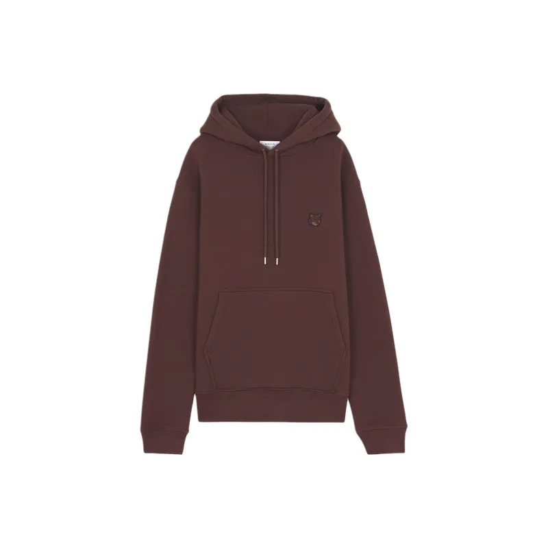 Maison Kitsune Bold Fox Head Patch Comfort Hoodie-0