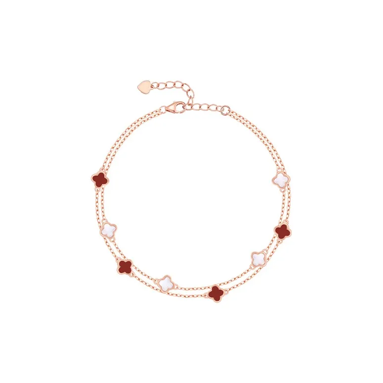 Heart To Heart S925 Silver Bracelets Women's-5