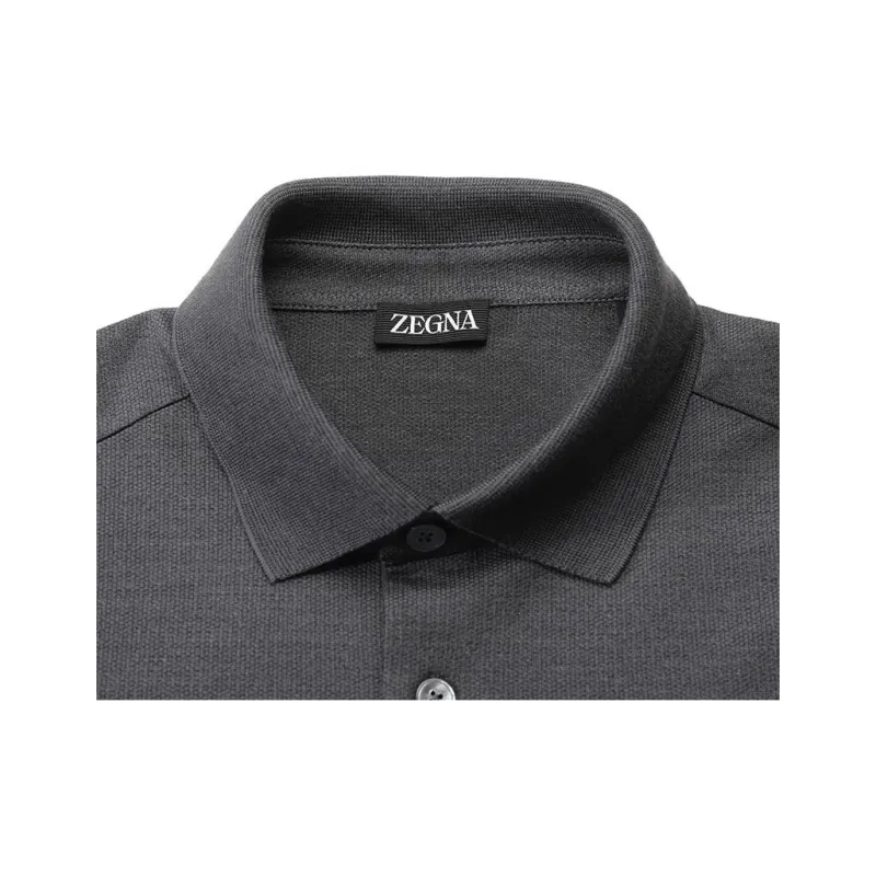 Ermenegildo Zegna Short sleeve Polo Shirt-2