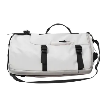 XIANGSU Nylon Travel Bag Unisex White/Black/Red/Gray