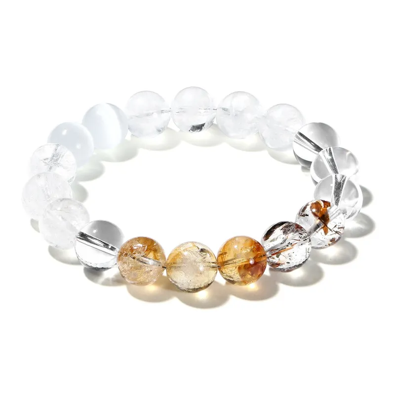 PUTUOSHANWENCHUANG Obsidian Jade Bracelets Unisex-0