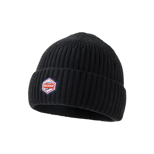 BAIJUAN Acrylic Plush Beanie Unisex