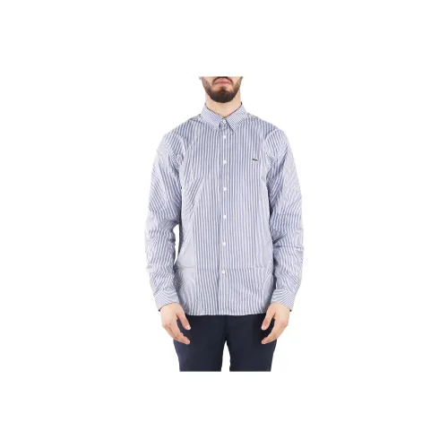 LACOSTE Gingham check Button down Collar Shirt