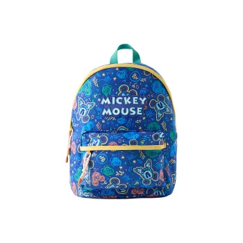 ZARA Polyester Backpack Men's Blue