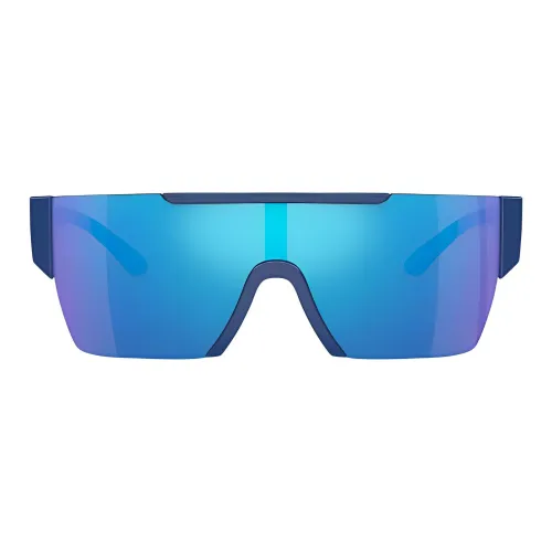 Burberry Shot Molded Irregular Shape Sunglasses Kids' Blue