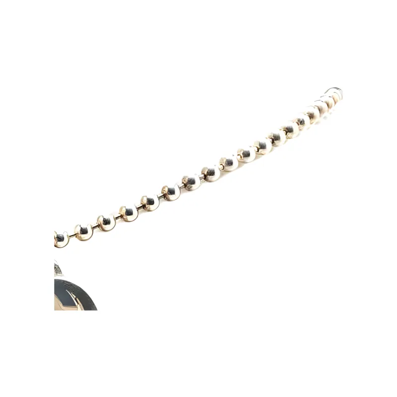 GUCCI 20th Century Sterling Interlocking G Pendant Necklace Costume Necklace-1
