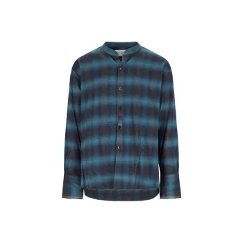 GREG LAUREN Shirts Men Blue