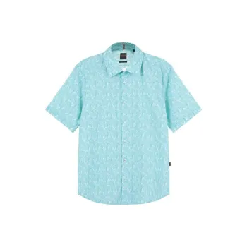 HUGO BOSS Shirts Men Mint Green