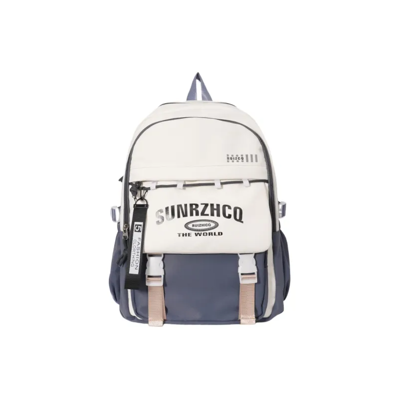 Single Warehouse Oxford Backpack Regular Unisex Black/Red/Khaki/Gray/Purple/Pink-10