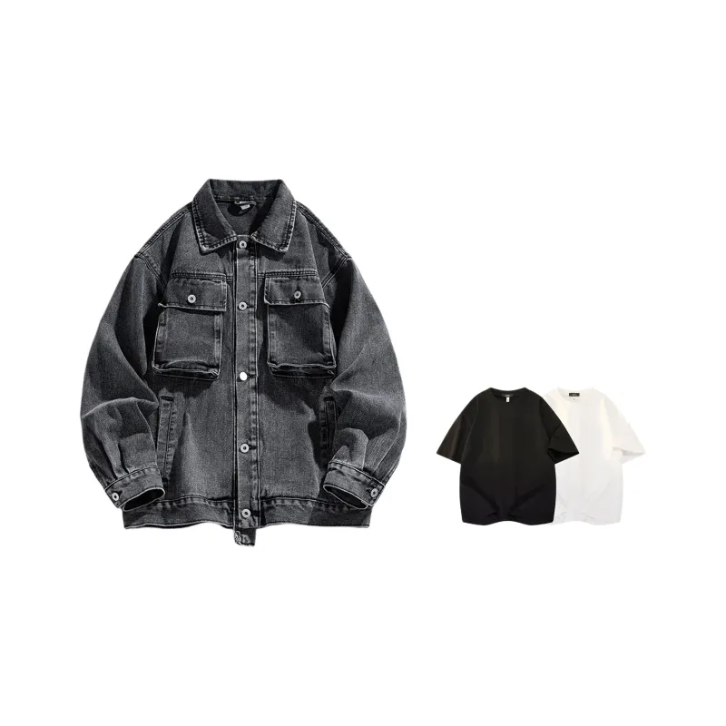 CSKS Denim Jackets Unisex-16