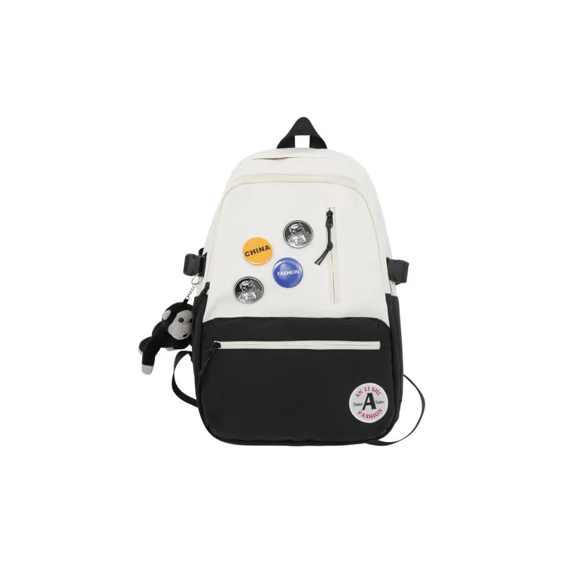 LUVISTRUE Nylon Backpack Unisex Multicolor-5
