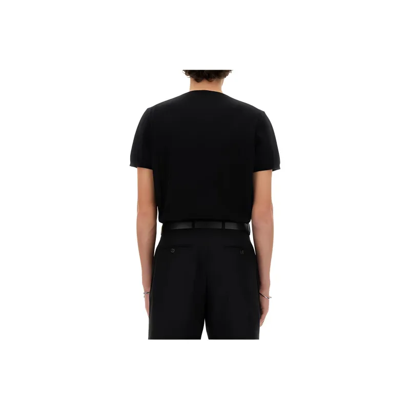 Alexander McQueen Short Sleeved Crewneck T Shirt-1