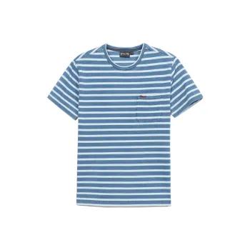 MCS T Shirts Men Blue