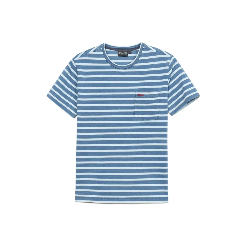 MCS T Shirts Men Blue-0