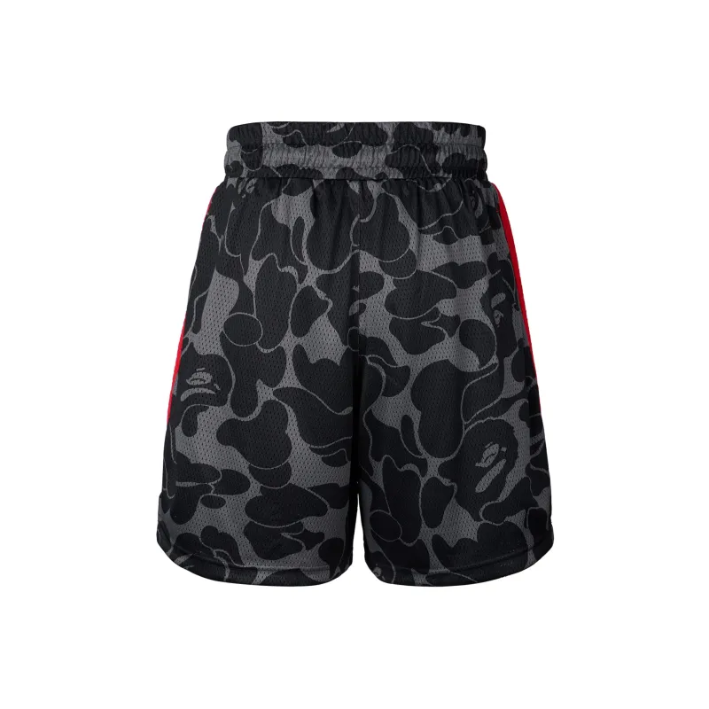 Adidas x BAPE Dame 9 FW24 Basketball Shorts Men's Carbon Gray-2