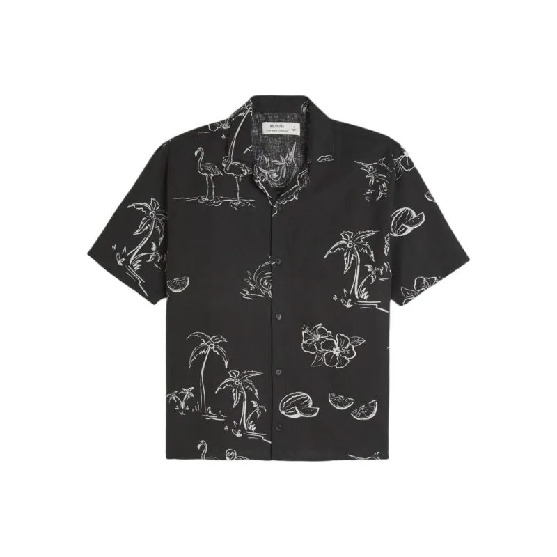 Hollister Shirts Men Black-0