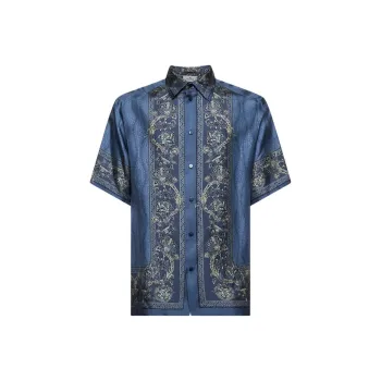 METROCITY Short Sleeved Printed Shirt