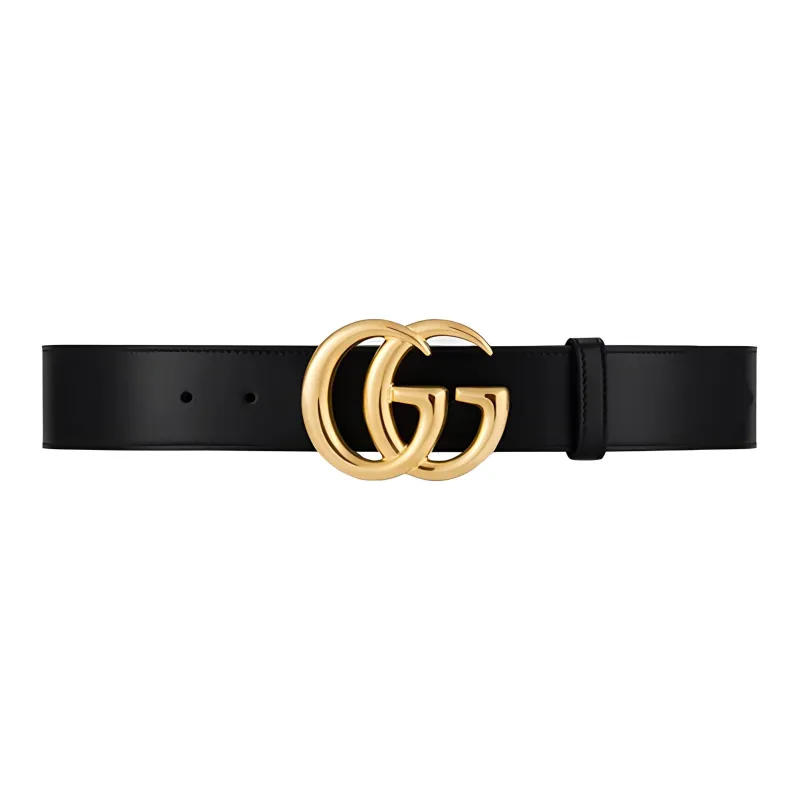 GUCCI Leather Belts Men Black-0