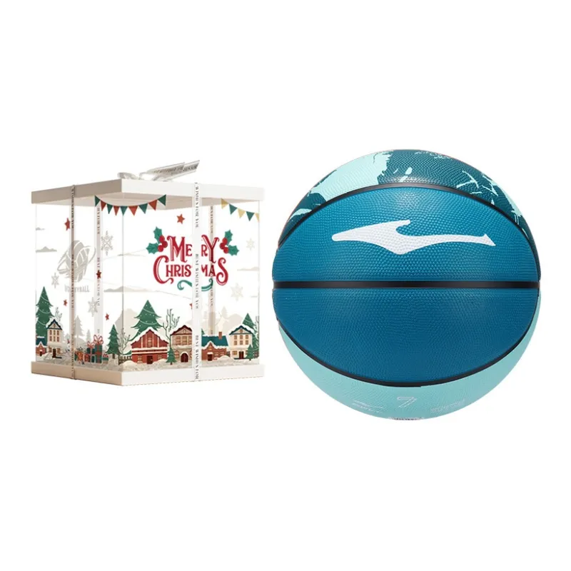Erke Comic Collection Rubber Basketball Misty Rain Blue Size 5/7 Street Training Unisex-10