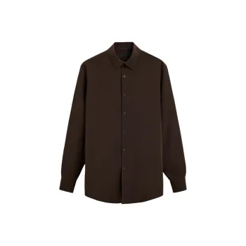 ZARA Shirts Men Chocolate