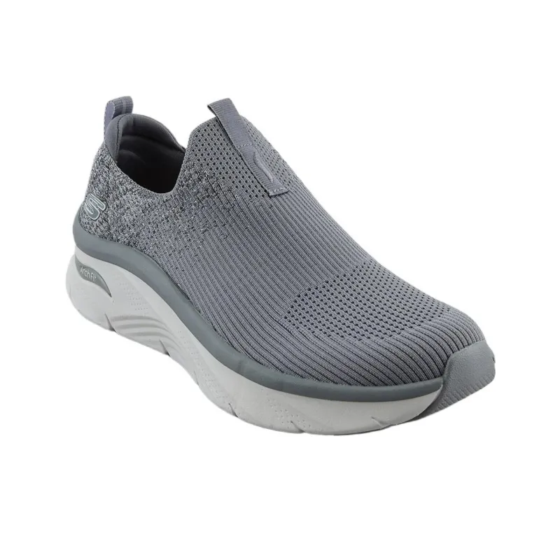 Skechers ArchFit Low Top Casual Shoes Men's Gray-2