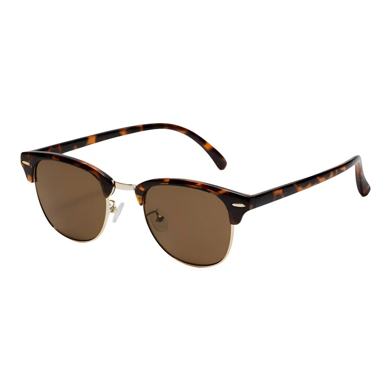 UNIQLO Plastic Oval Sunglasses Unisex Tortoiseshell-0