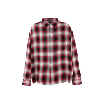 SAINT Mxxxxxx Check print Shirt