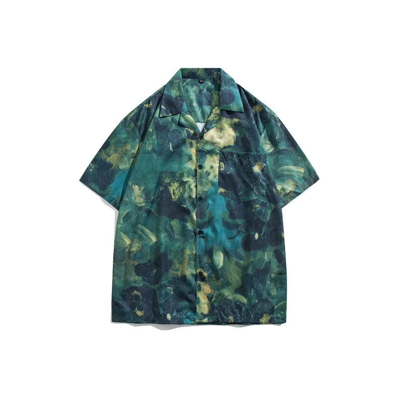 CREAZIONI LA FANTASIA E MOBILE Shirt Men's Green-0
