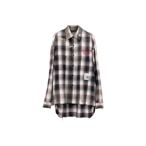 Maison Mihara Yasuhiro Checked Shirt