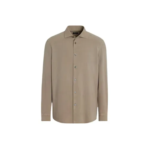 Ermenegildo Zegna Buttoned Long Sleeved Shirt
