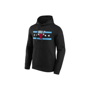 NBA Chicago Bulls Fanatics Branded Iconic Hometown Sweatshirt Men's Black