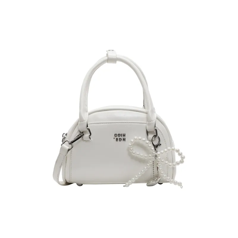 Yalu PU One Shoulder Handbag Women's Black/White/Pink/Blue-8