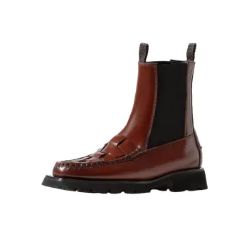 HEREU Alda Woven 35mm Chelsea Boots Women's