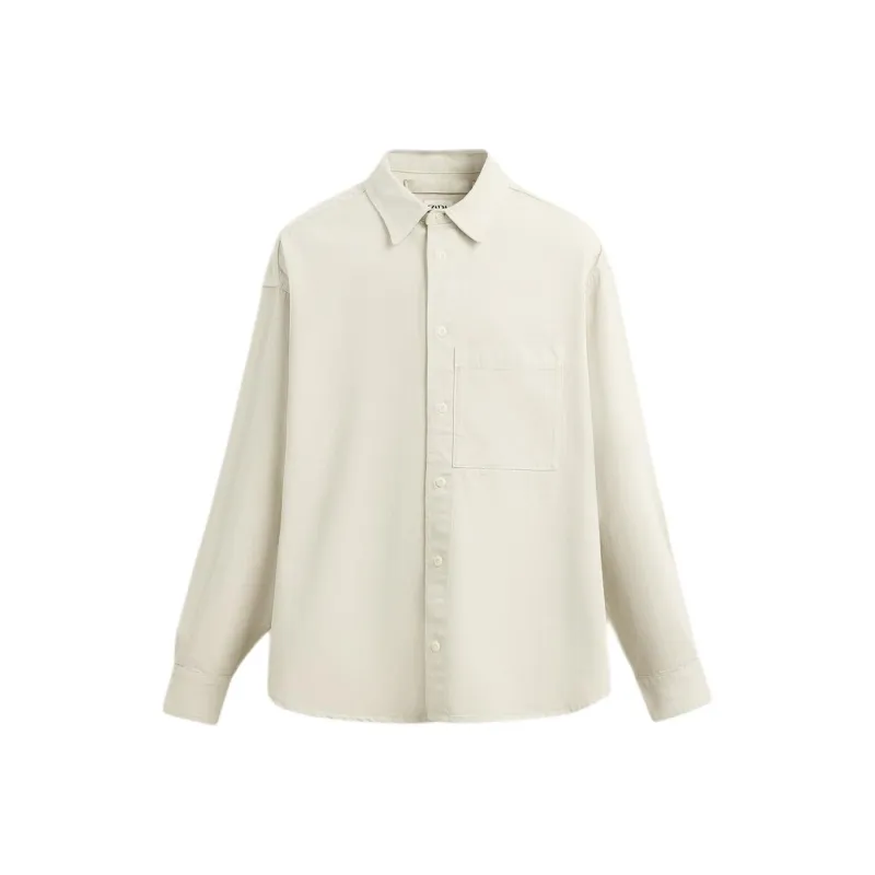 ZARA Shirts Men White-0
