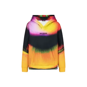 BALMAIN Ibby Njoya Print Hoodie