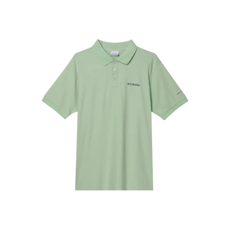 Columbia Polo Shirt Men's Green-0