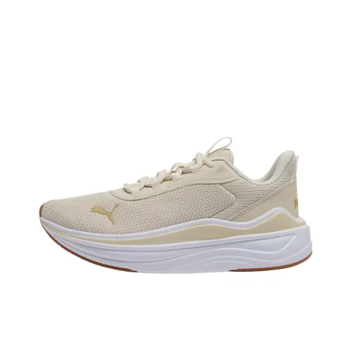 PUMA Stakd Evo Lite Low Top Running Shoes Women's Ecru