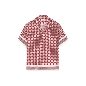 Sandro Shirts Men Fuchsia