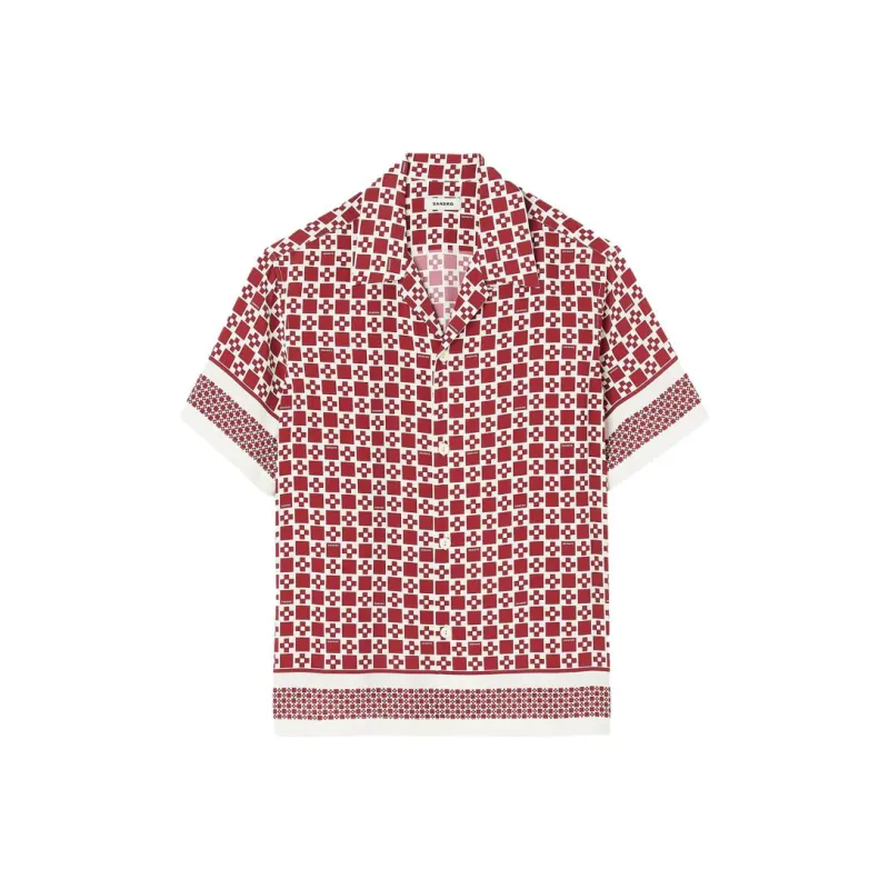 Sandro Shirts Men Fuchsia-0