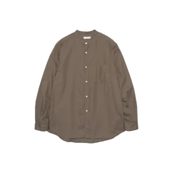 Nanamica Band Collar Panama Shirt